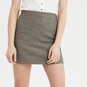 NWT Plaid Mini Skirt